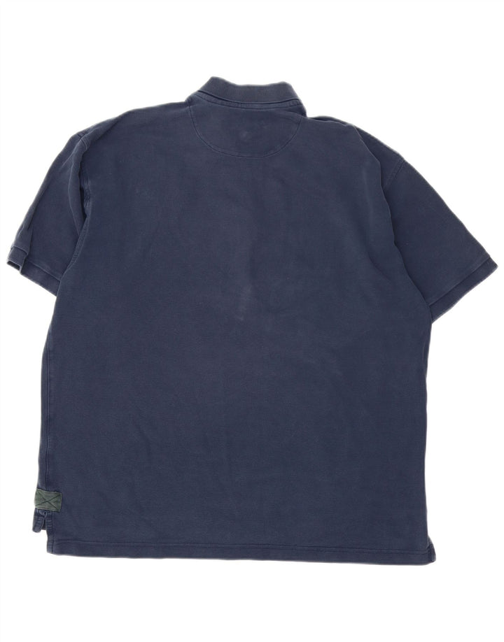 Orvis muška polo majica velika tamnoplava pamuk
