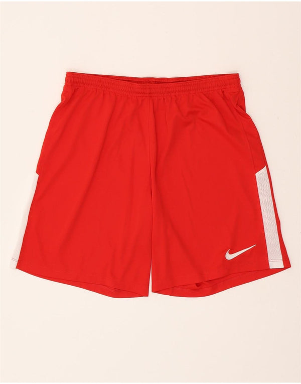 NIKE muške Dri Fit Slim Fit Sportske kratke hlače velike crvene boje