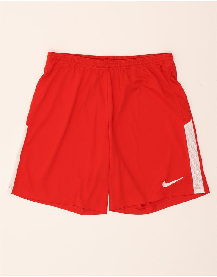 NIKE muške Dri Fit Slim Fit Sportske kratke hlače velike crvene boje