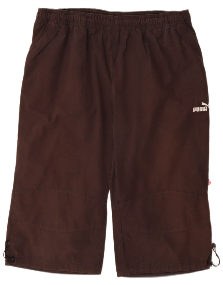 Puma muške sportske kratke hlače bermuda XL crni poliester