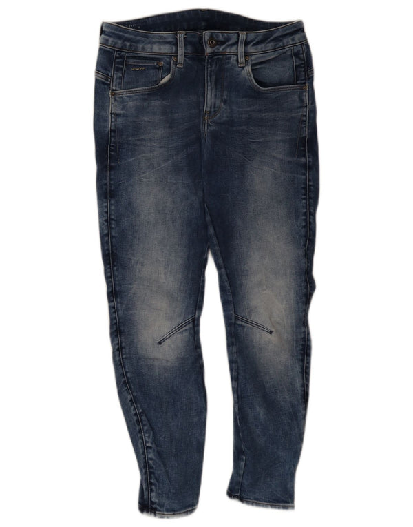 G-Star Womens Banana Slim Jeans W29 L30 Navy Blue Cotton