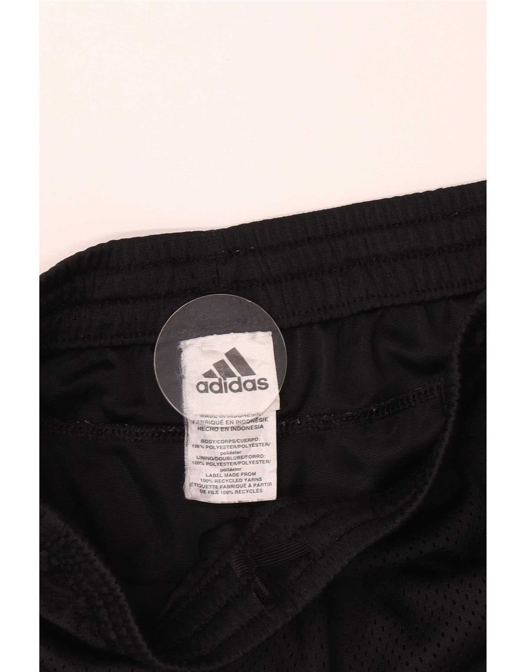 Adidas kratke sportske hlače za dječake 8-9 godina male crne poliesterske