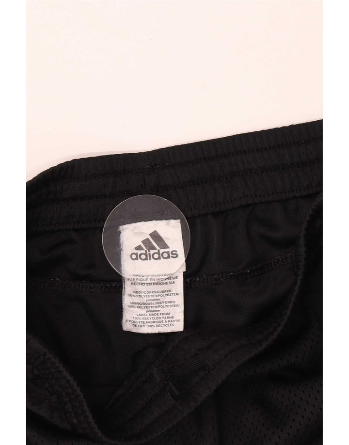 Adidas kratke sportske hlače za dječake 8-9 godina male crne poliesterske