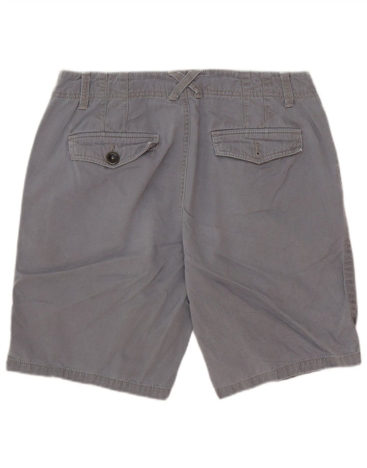 Eddie Bauer Ženske chino kratke hlače US 8 srednje W30 sivi pamuk