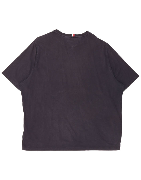 Tommy Hilfiger visoka muška majica kratkih rukava 4XL tamnoplavi pamuk