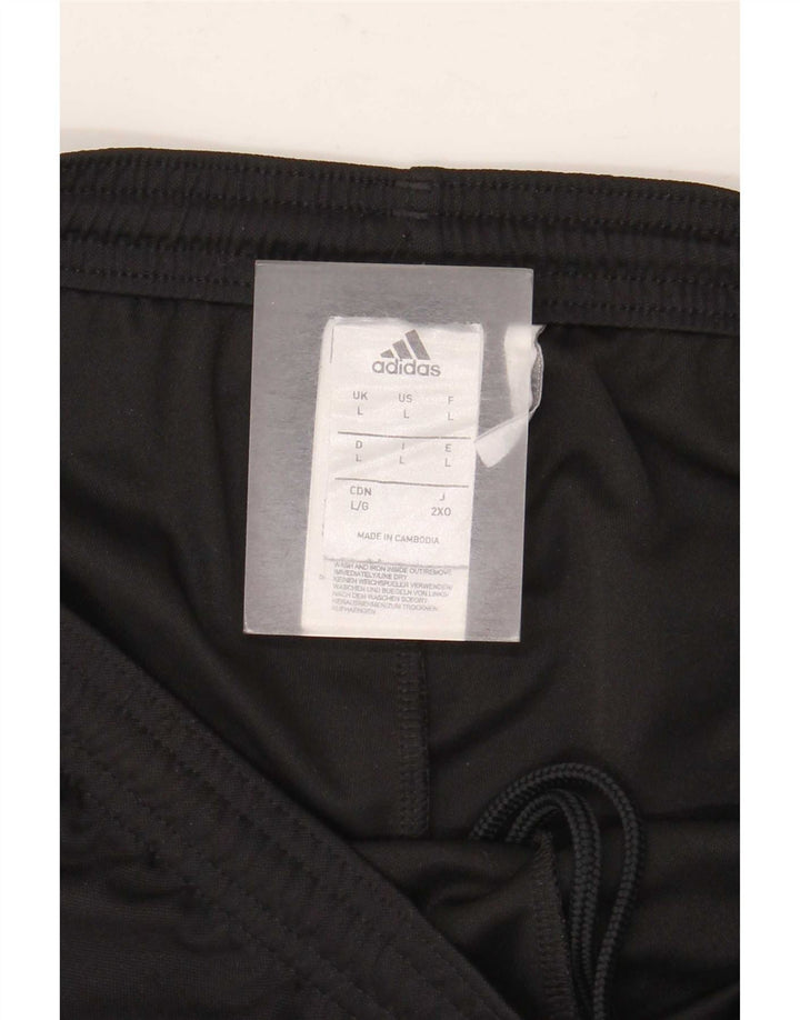 Adidas muške sportske kratke hlače Climalite, veliki crni poliester