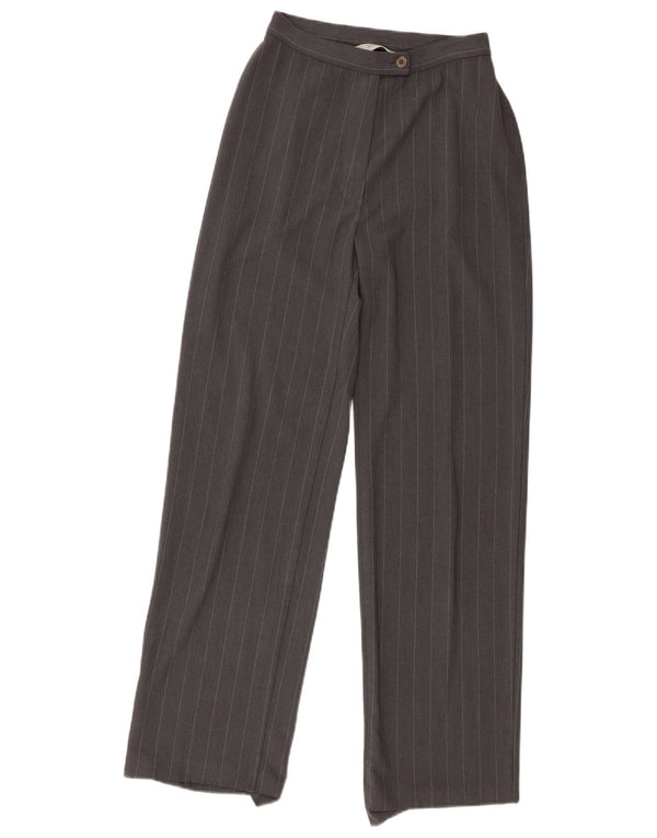 Marks & Spencer ženske odijelne hlače UK 8 male W26 L30 sive pruge