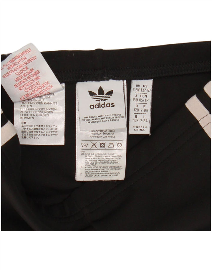 Adidas Tajice za djevojčice 7-8 godina crne poliesterske