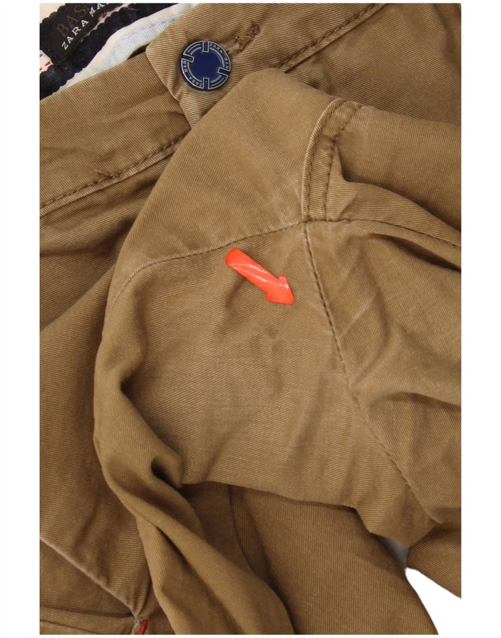 Zara muške uske chino hlače EU 40 srednje W31 L33 smeđe