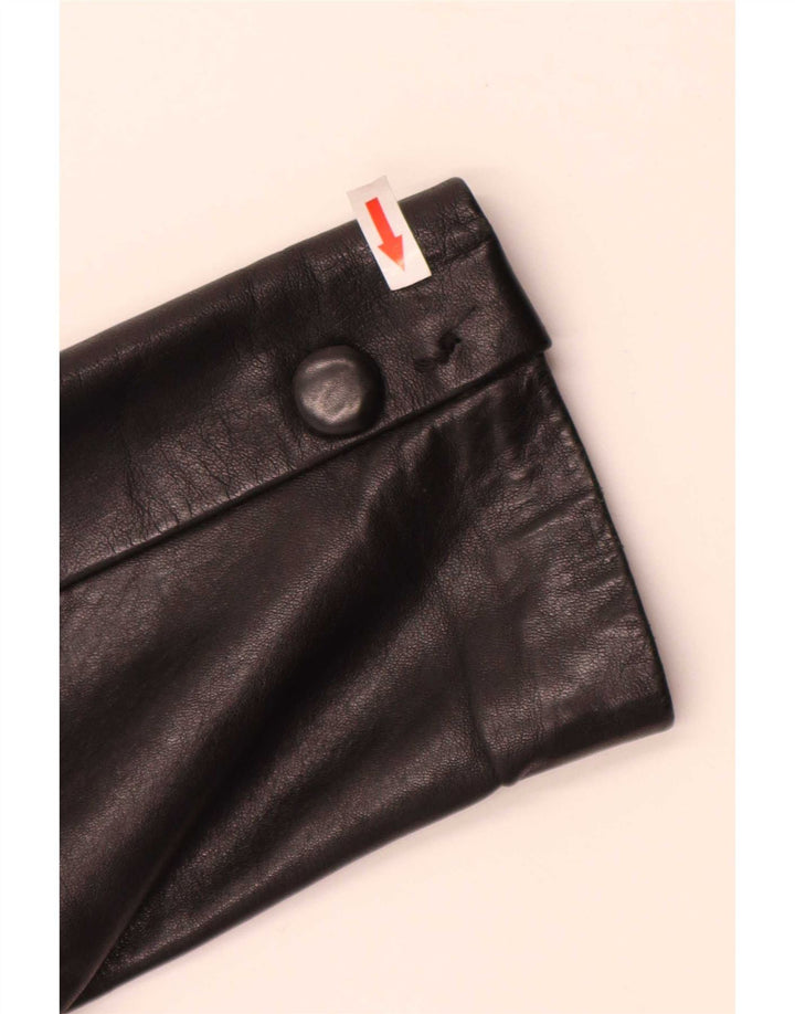 Vintage muška kožna jakna sa 3 gumba IT 54 XL crna