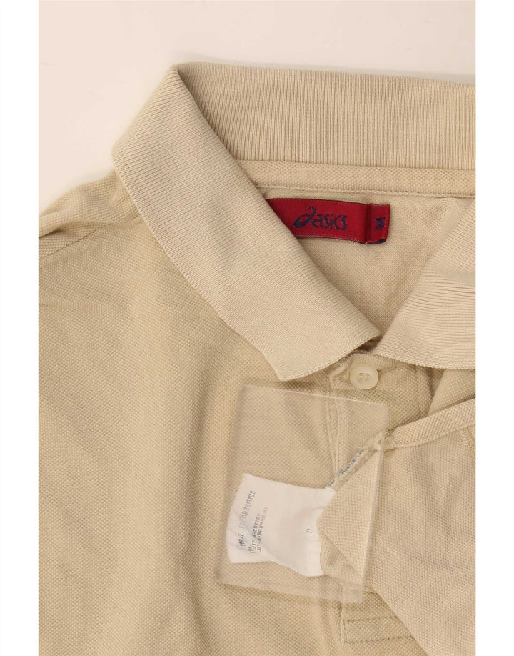 Asics muška polo majica Medium Beige Cotton
