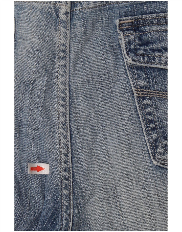 CALVIN KLEIN Ženske lepršave traperice US 16 XL W36 L32 Plavi pamuk