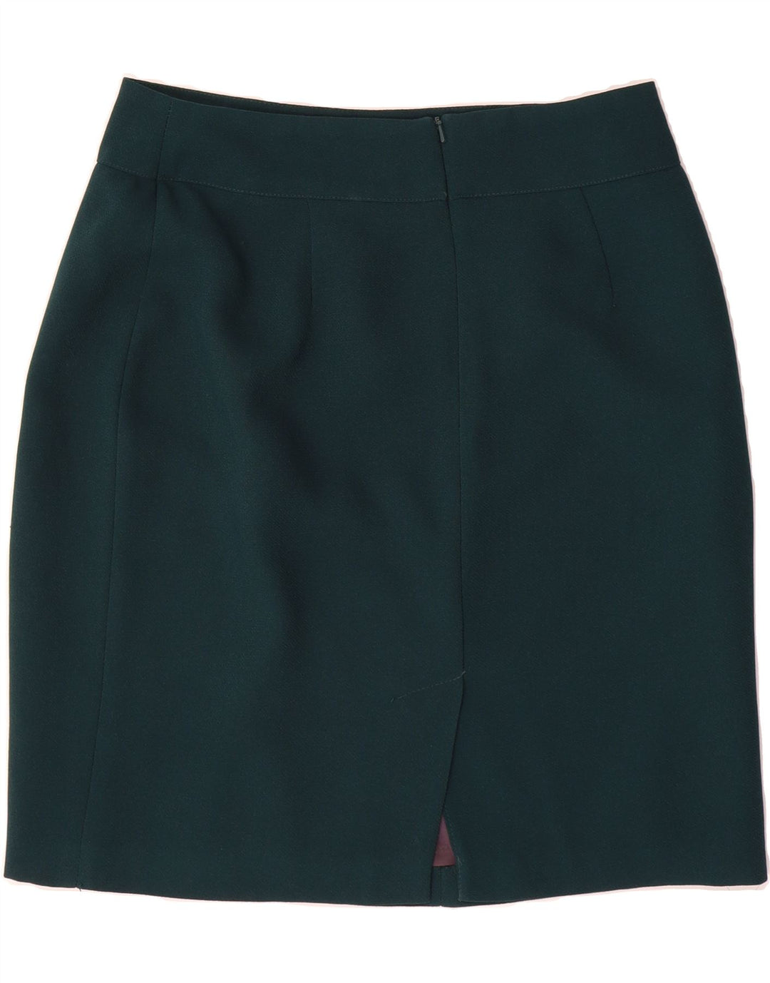 ST. BERNARD Womens Pencil Skirt UK 12 Medium W28 Green Polyester Vintage St. Bernard and Second-Hand St. Bernard from Messina Hembry 
