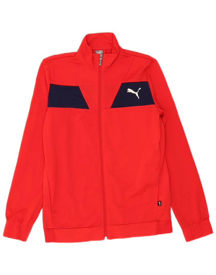 Gornja jakna trenirke Puma Boys 15-16 Years Red Colourblock