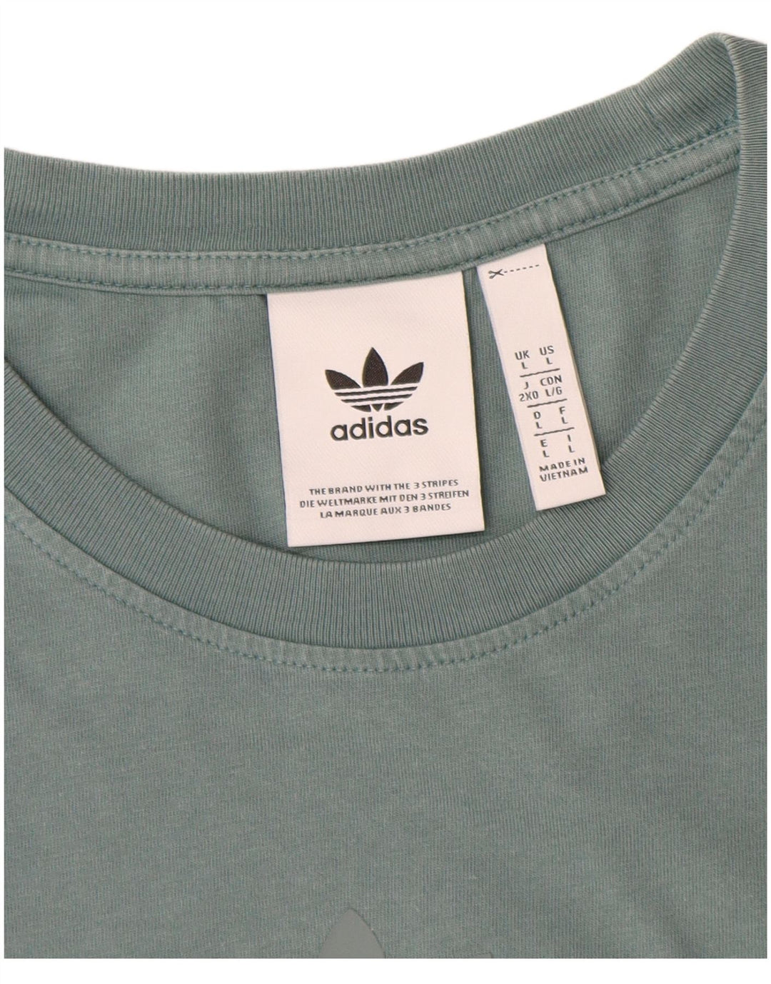 Adidas muška majica kratkih rukava velika plava pamuk