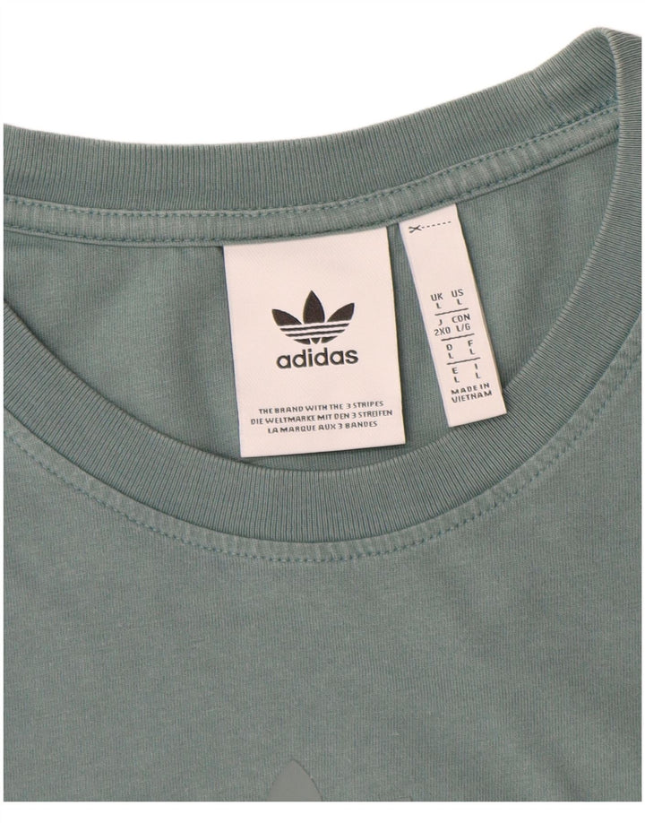 Adidas muška majica kratkih rukava velika plava pamuk