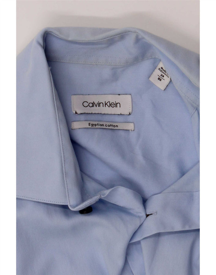 Calvin Klein muška košulja veličina 39 srednje plavi pamuk