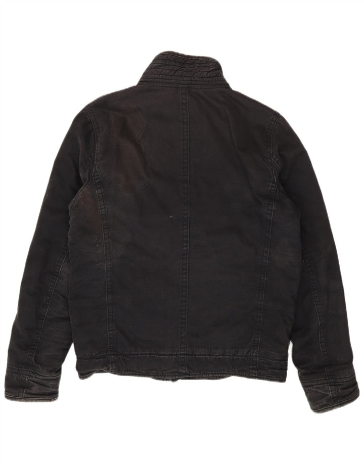 Hollister muška pomoćna jakna UK 40 velika crna pamuk