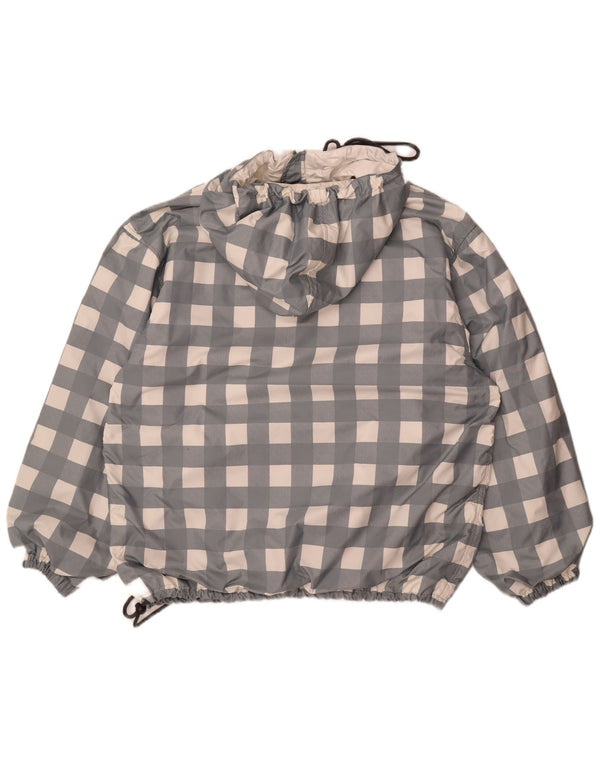 Belfe & Belfe ženska velika skijaška jakna s kapuljačom UK 16 Large Grey Gingham