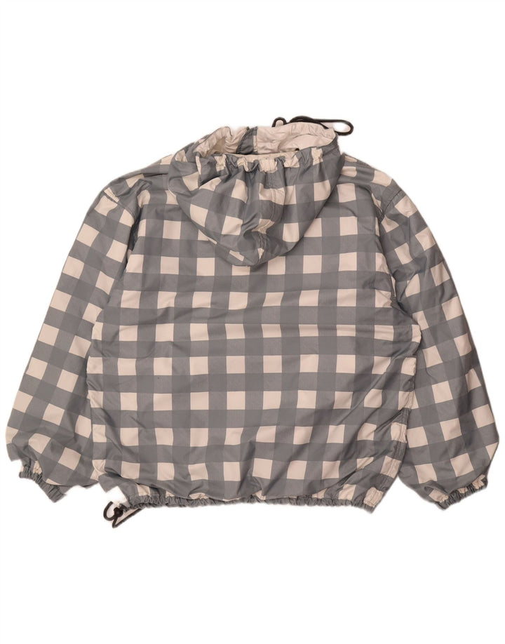 Belfe & Belfe ženska velika skijaška jakna s kapuljačom UK 16 Large Grey Gingham