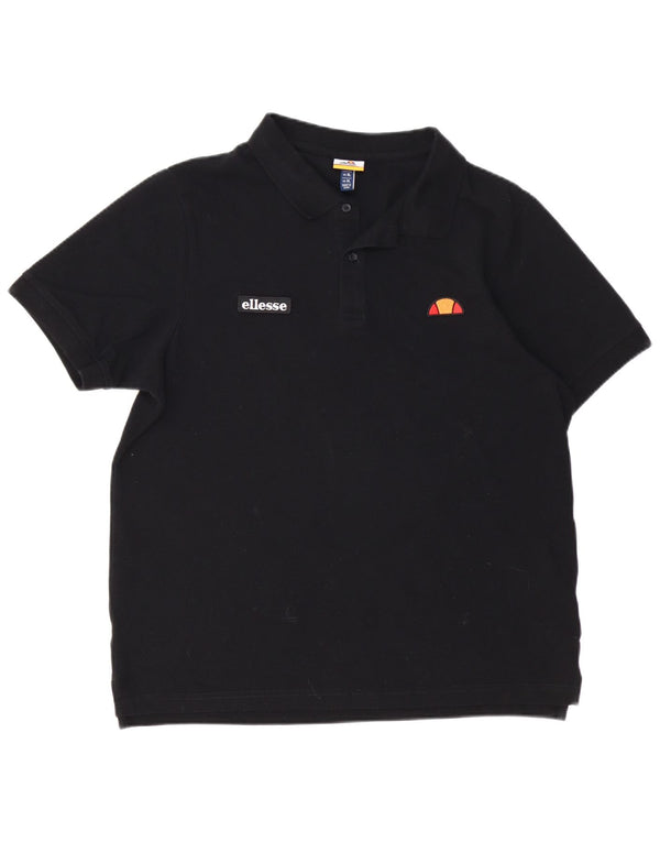 ELLESSE muška polo majica XL crni pamuk