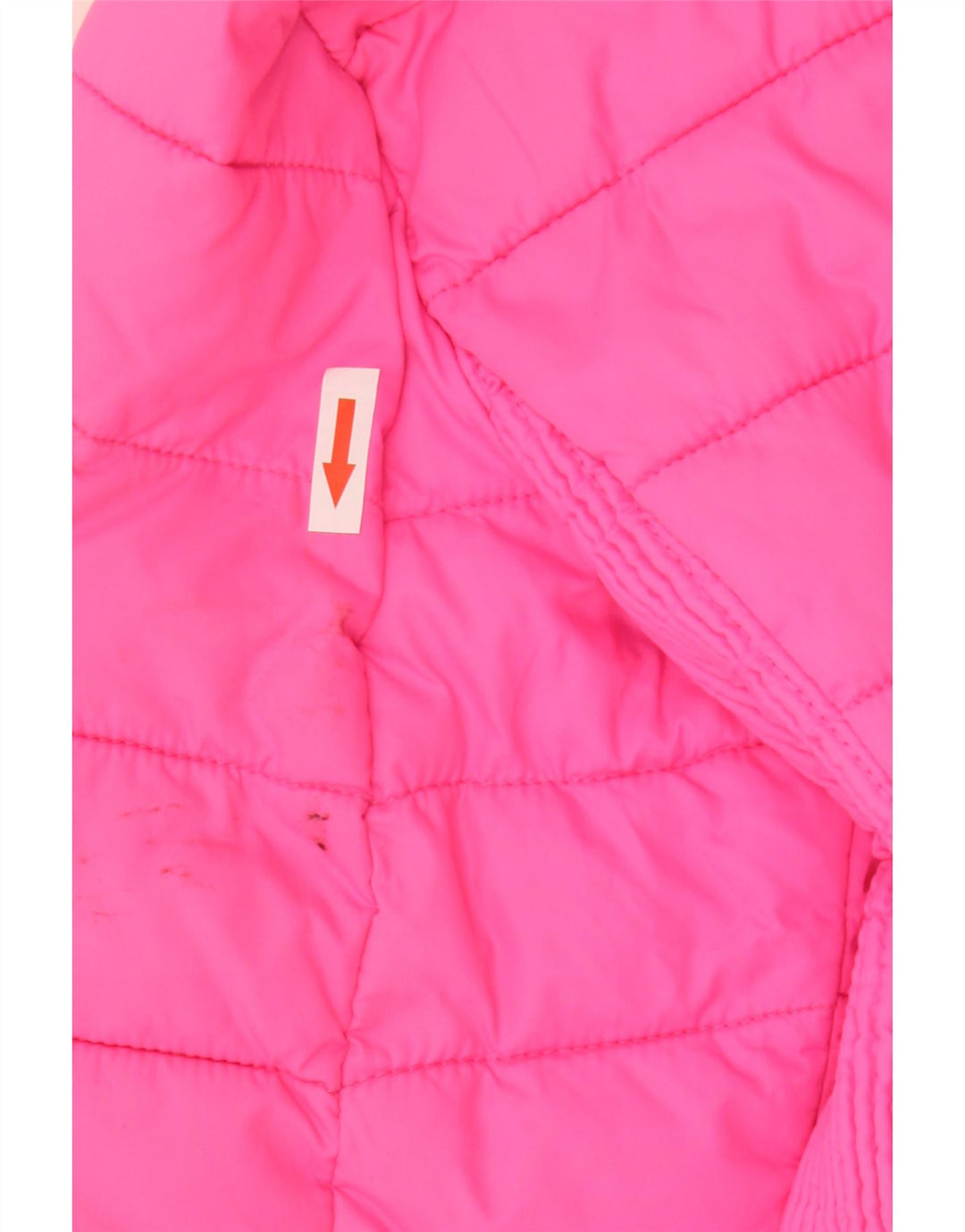 Superdry ženska podstavljena jakna s kapuljačom UK 14 veliki ružičasti poliester