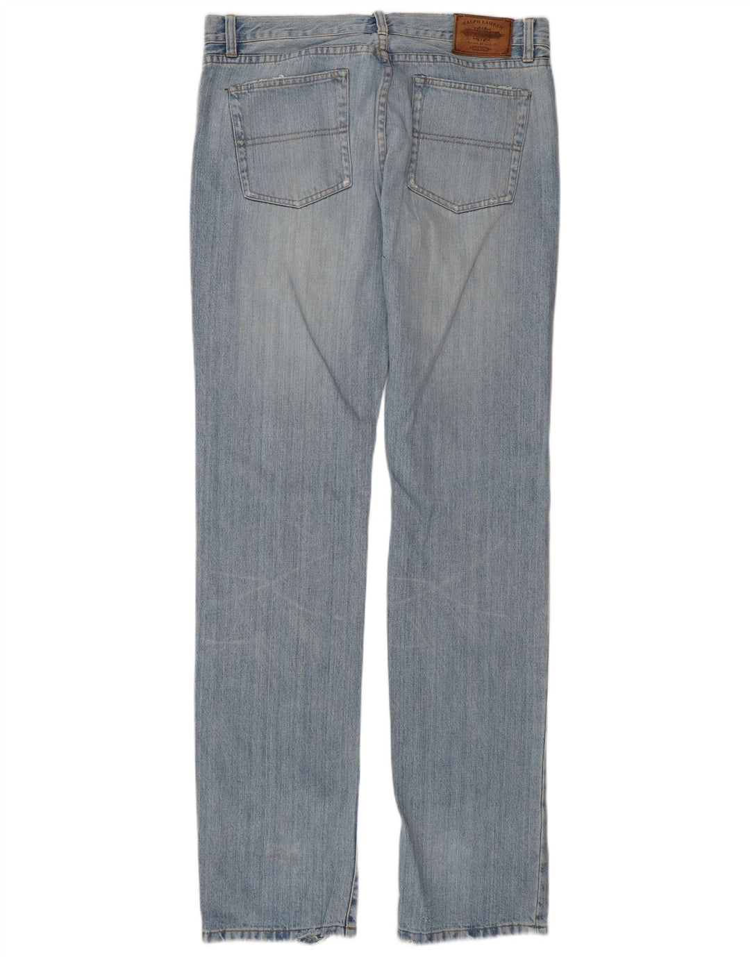 Ralph Lauren Ženske uske traperice US 12 Large W34 L37 Plavi pamuk