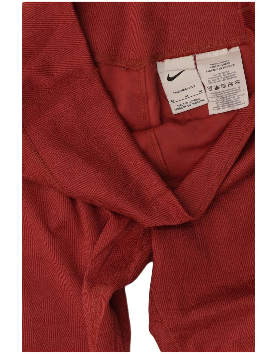 NIKE ženske Therma-Fit tajice UK 12 Medium Bordo poliester