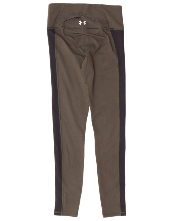 UNDER ARMOUR Ženske tajice UK 10 Mali kaki poliester u boji