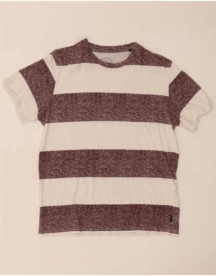 Jack & Jones muška majica kratkih rukava Srednji pamuk na bijele pruge