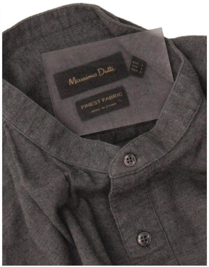 Massimo Dutti muška košulja velika siva riblja kost