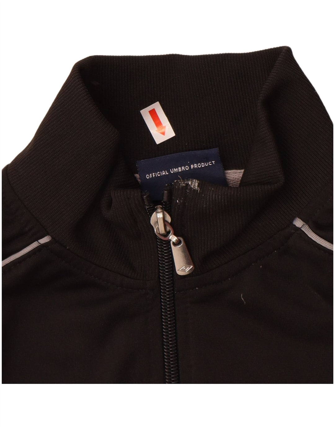 Gornja jakna od trenirke UMBRO za dječake 12-13 godina XL crni poliester