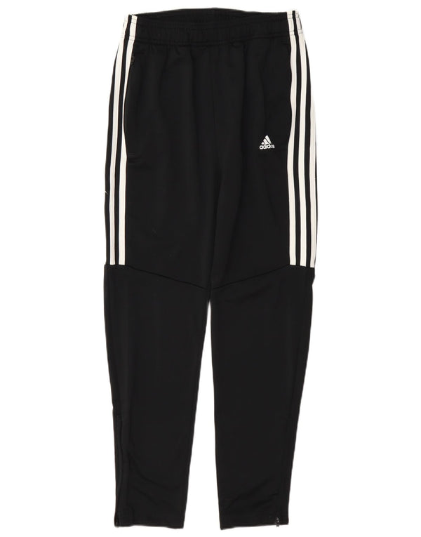 Adidas Climalite trenirke za dječake 11-12 godina, crne poliesterske hlače