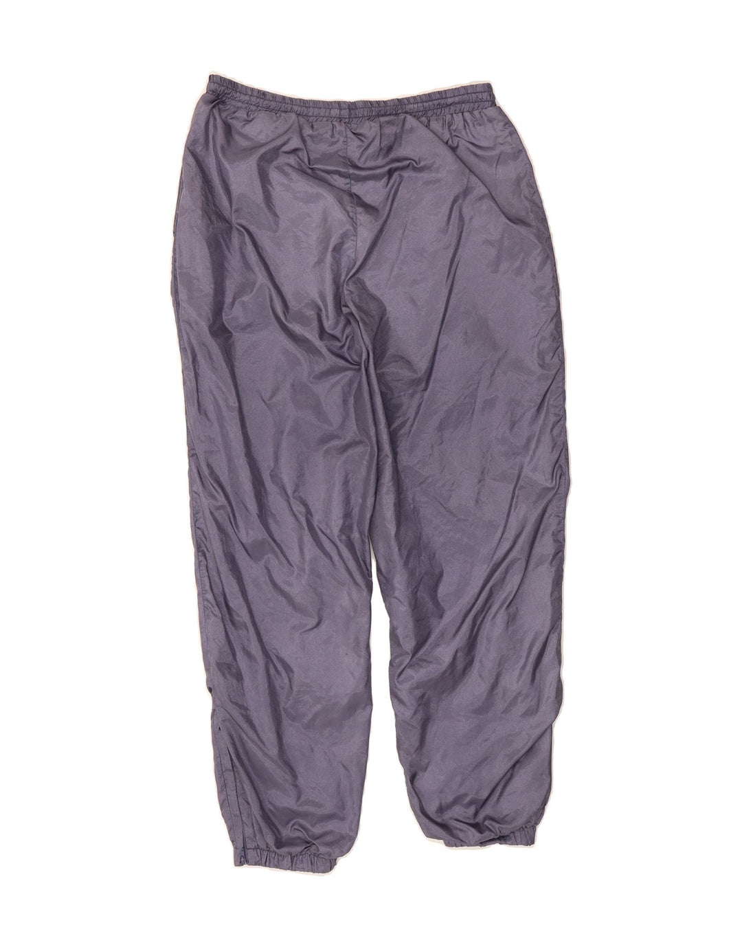 VINTAGE Mens Tracksuit Trousers Joggers Medium  Purple Nylon Vintage Vintage and Second-Hand Vintage from Messina Hembry 