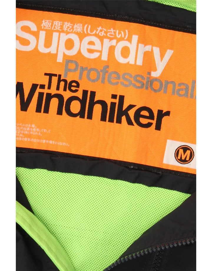 SUPERDRY Mens The Windhiker Windbreaker Jakna UK 38 srednje tamnoplava