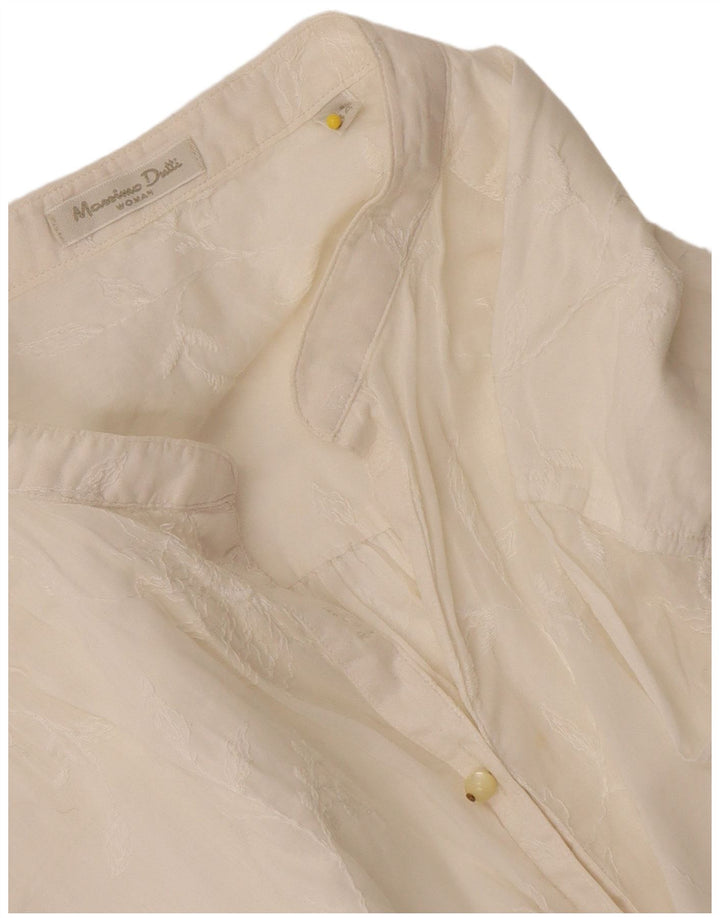 Ženska košulja Massimo Dutti EU 44 XL sivo bijela cvjetna