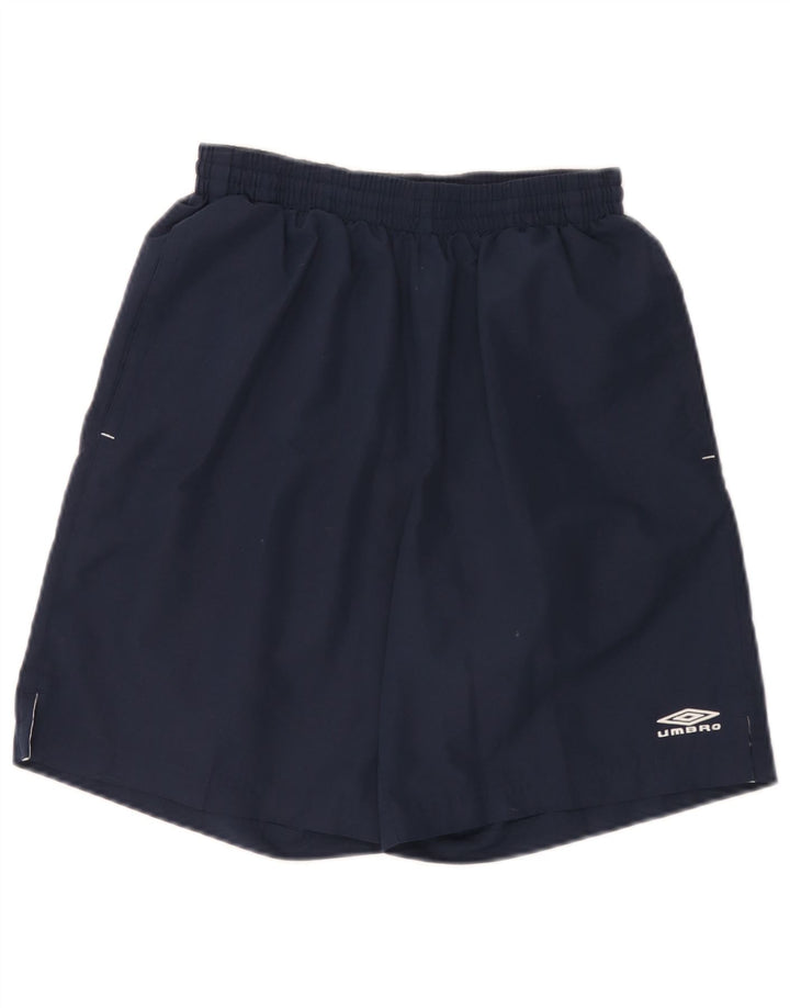 Male muške sportske kratke hlače Umbro tamnoplavi poliester