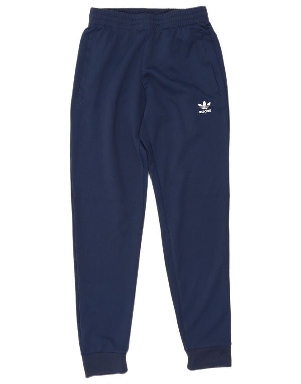 Adidas muške trenirke hlače Joggers XS tamnoplavi poliester