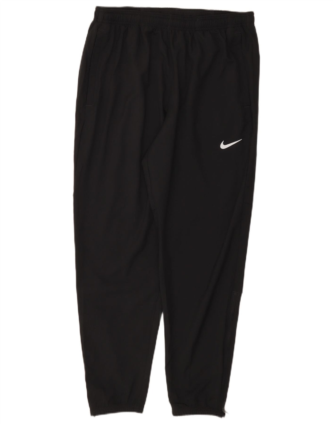 Nike Ženske Dri Fit Trenirke Hlače UK 16 Veliki crni poliester