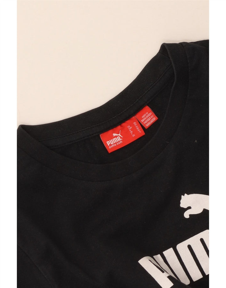 Puma ženska majica kratkih rukava s grafičkim motivima UK 8 Small Black