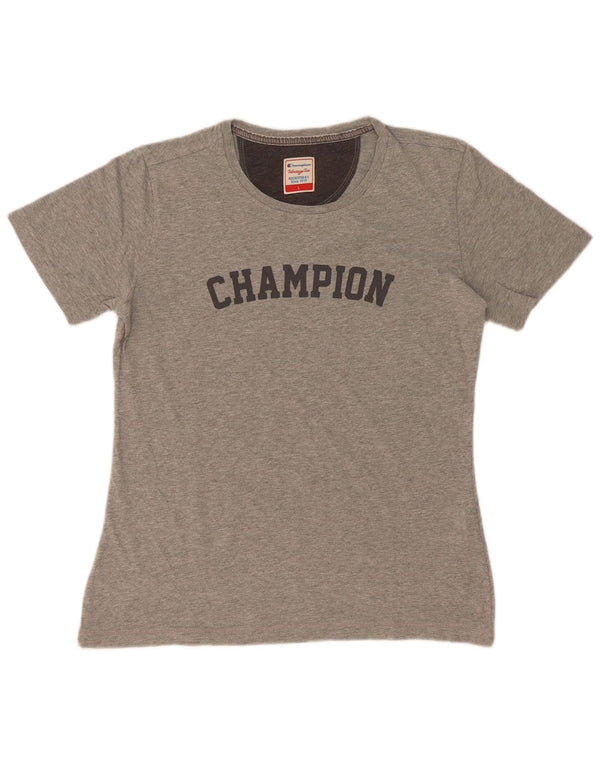 Champion ženska majica kratkih rukava Heritage Fit UK 14 Large Grey Flected