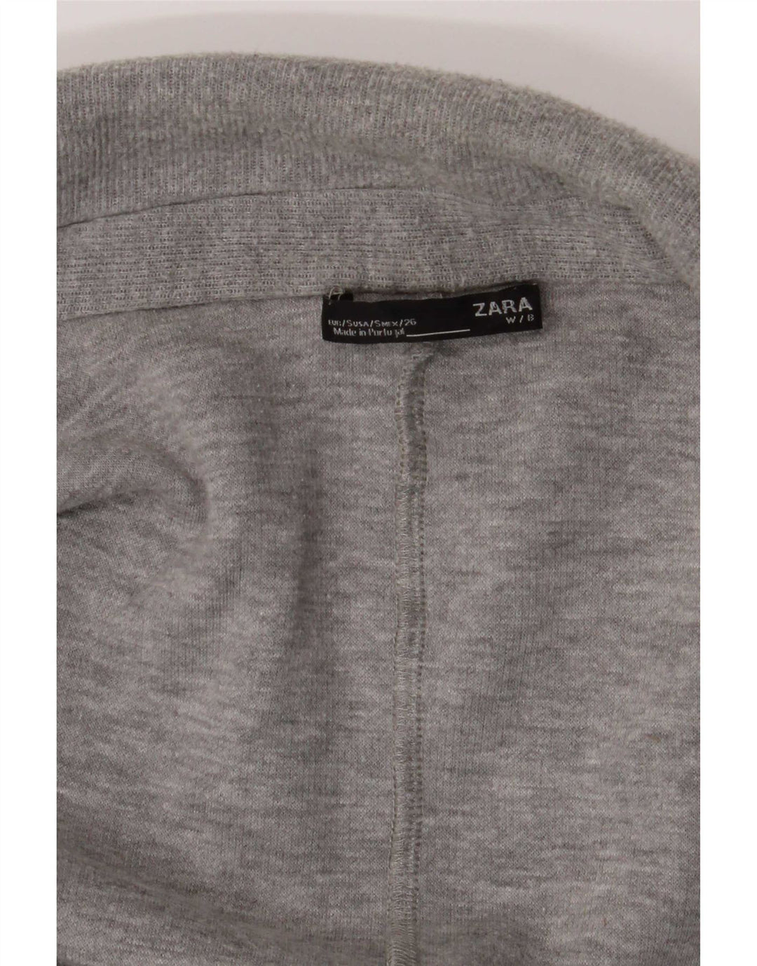 Zara ženski otvoreni kaput UK 10 Small Gray