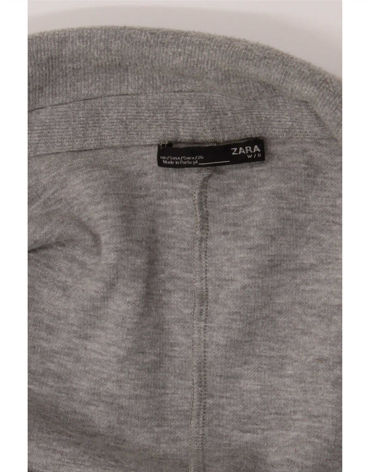 Zara ženski otvoreni kaput UK 10 Small Gray