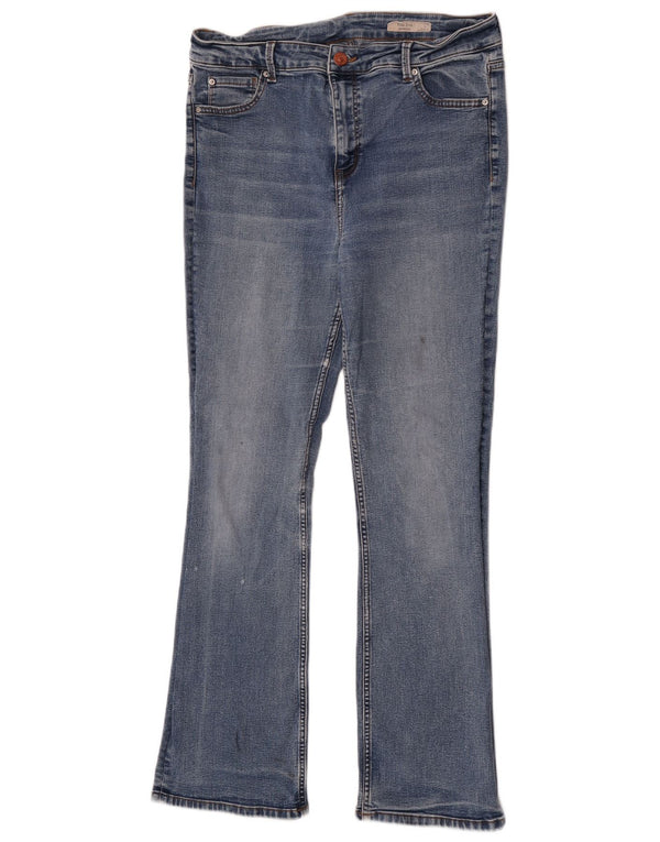 Marks & Spencer ženske traperice The Eva Bootcut UK 16 Large W34 L30 Plava