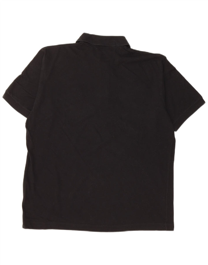 Sergio Tacchini muška polo majica IT 48 srednji crni pamuk