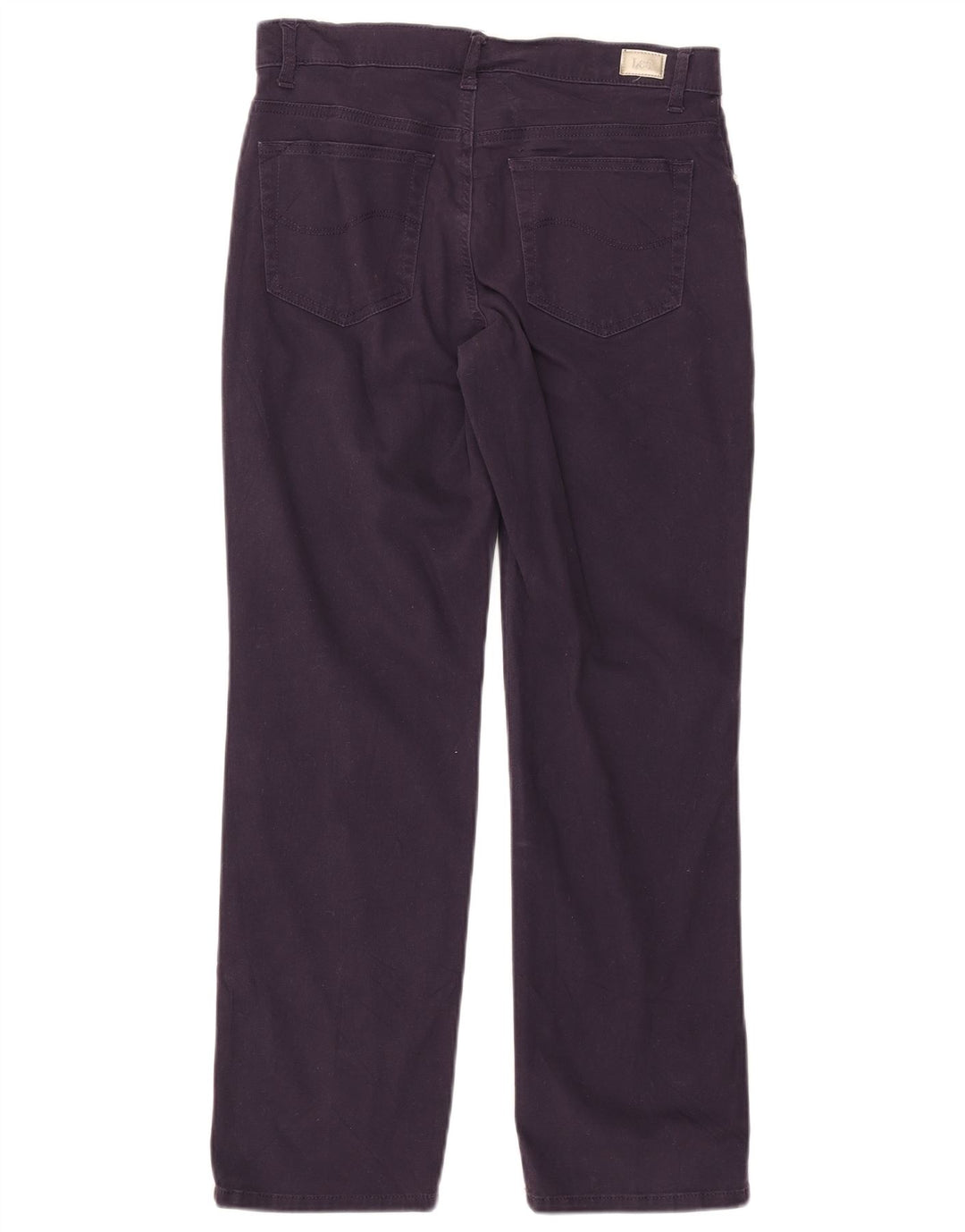 Lee ženske ravne traperice srednjeg kroja opuštenog kroja W30 L28 ljubičaste