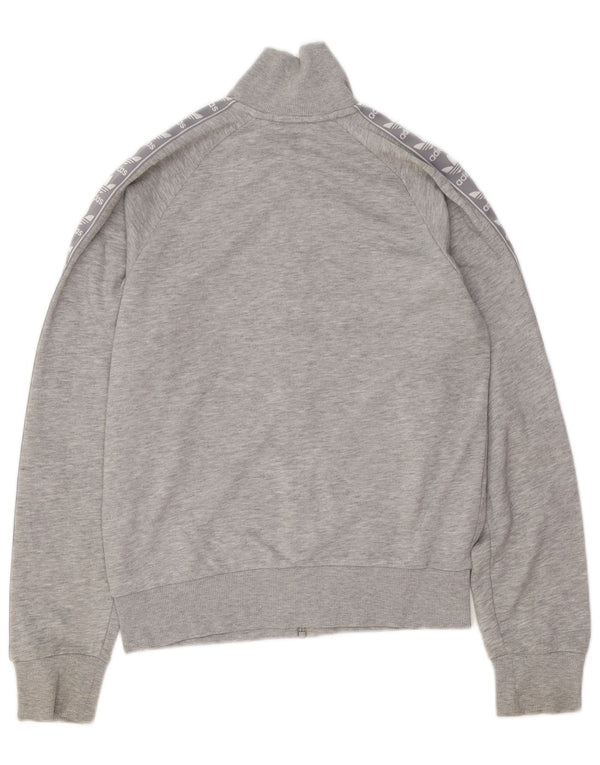 ADIDAS ženska gornja jakna s grafičkim motivima UK 6 XS sivi pamuk