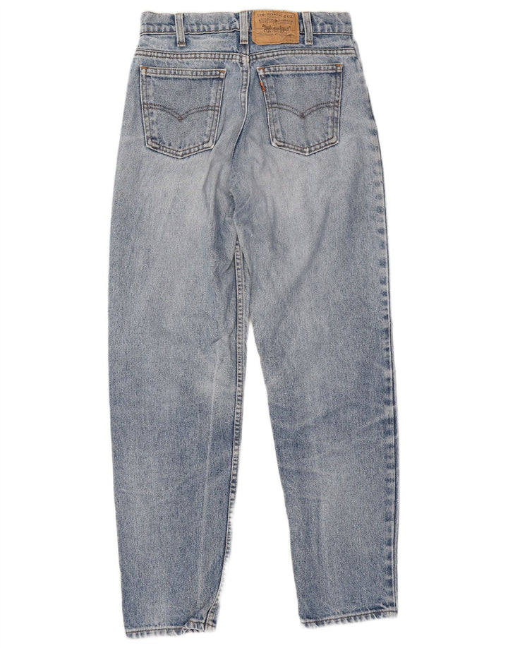 LEVI'S Ženske sužene traperice W28 L30 Plavi pamuk
