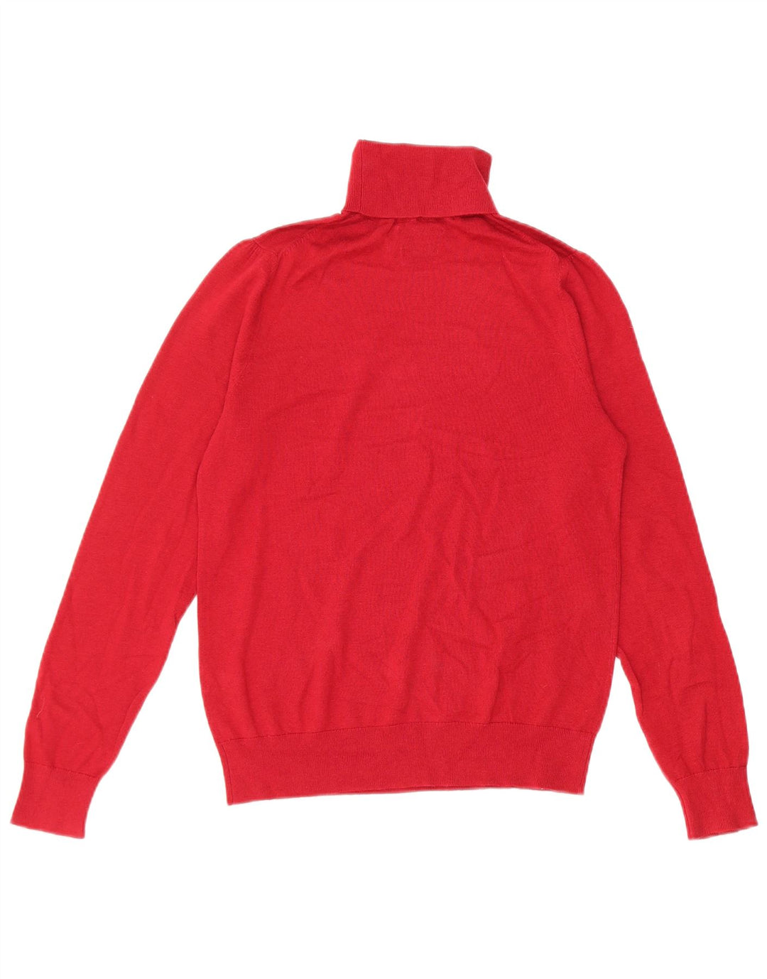 Massimo Dutti ženski pulover s rol izrezom UK 10 Mala crvena vunena