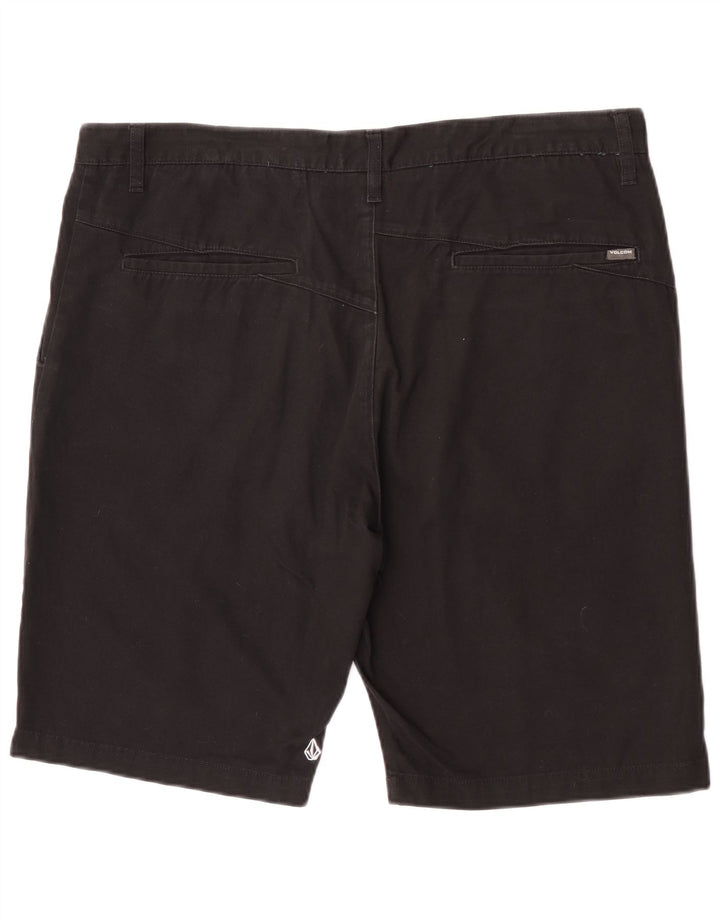 Volcom muške chino kratke hlače W38 XL crni pamuk